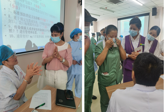 院網站-市婦幼保健院對山南新院物業(yè)人員進行院感知識培訓467.png